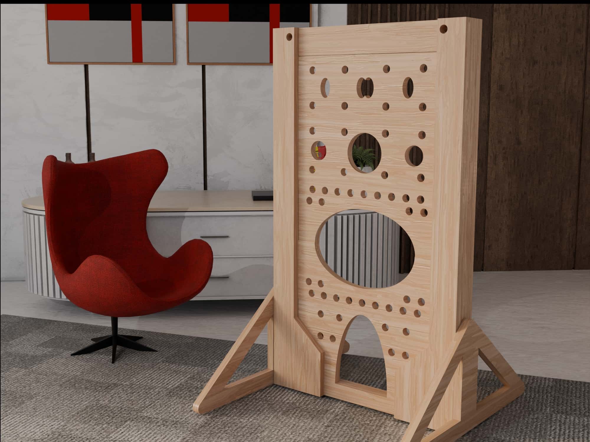 Modular BDSM Furniture Plan: DIY Pillory for Hands, Feet, Head (PDF)