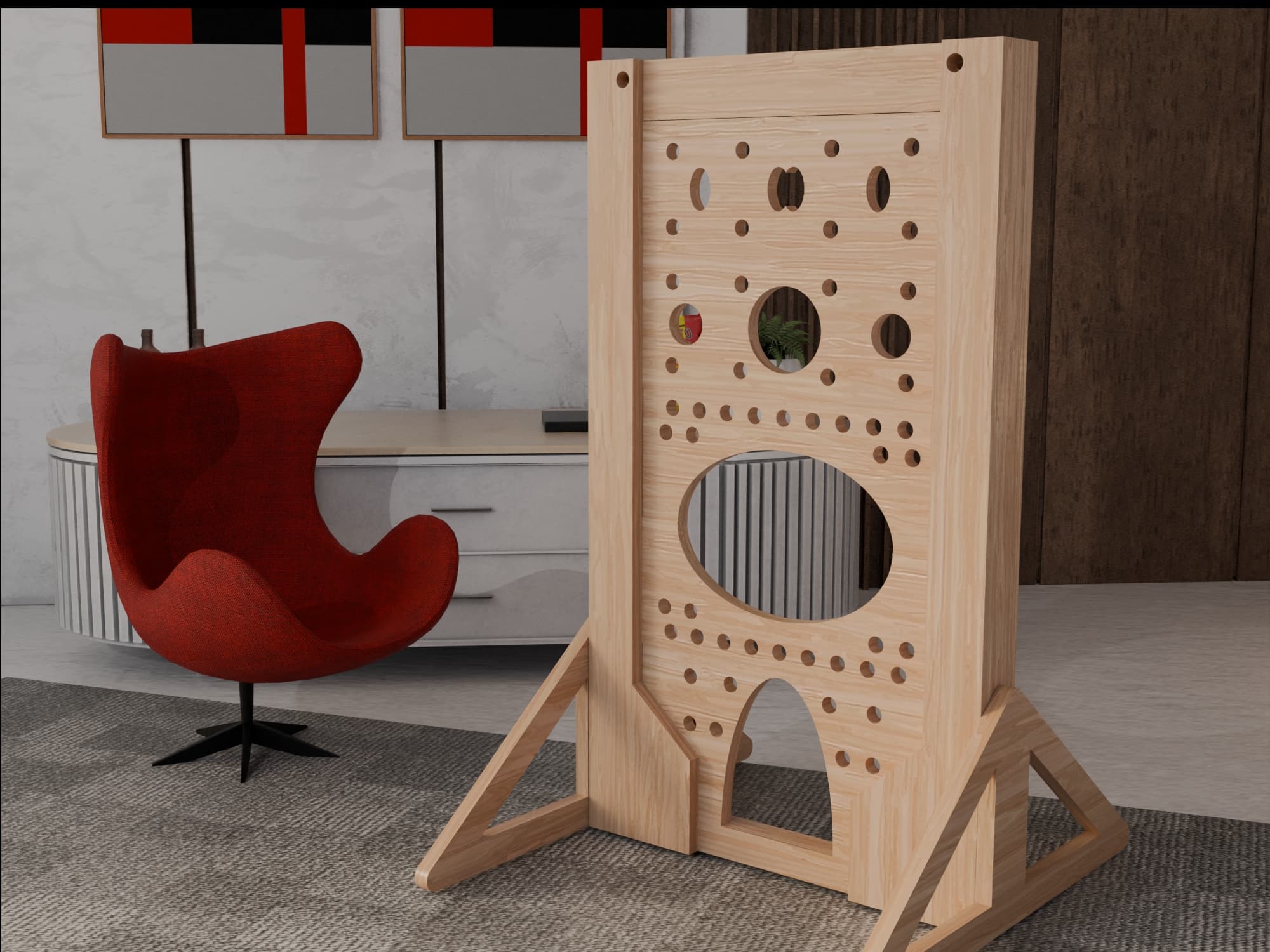 Modular BDSM Furniture Plan: DIY Pillory for Hands, Feet, Head (PDF) — Liorn